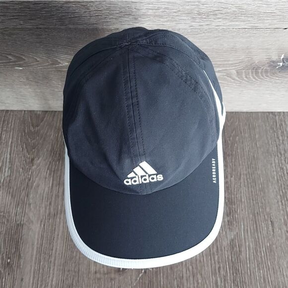 Adidas Aeroready Black and White Lightweight Hat - Picture 2 of 5